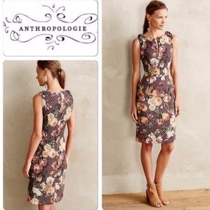Anthropologie Tabitha Tema Quilted Dress Size 6